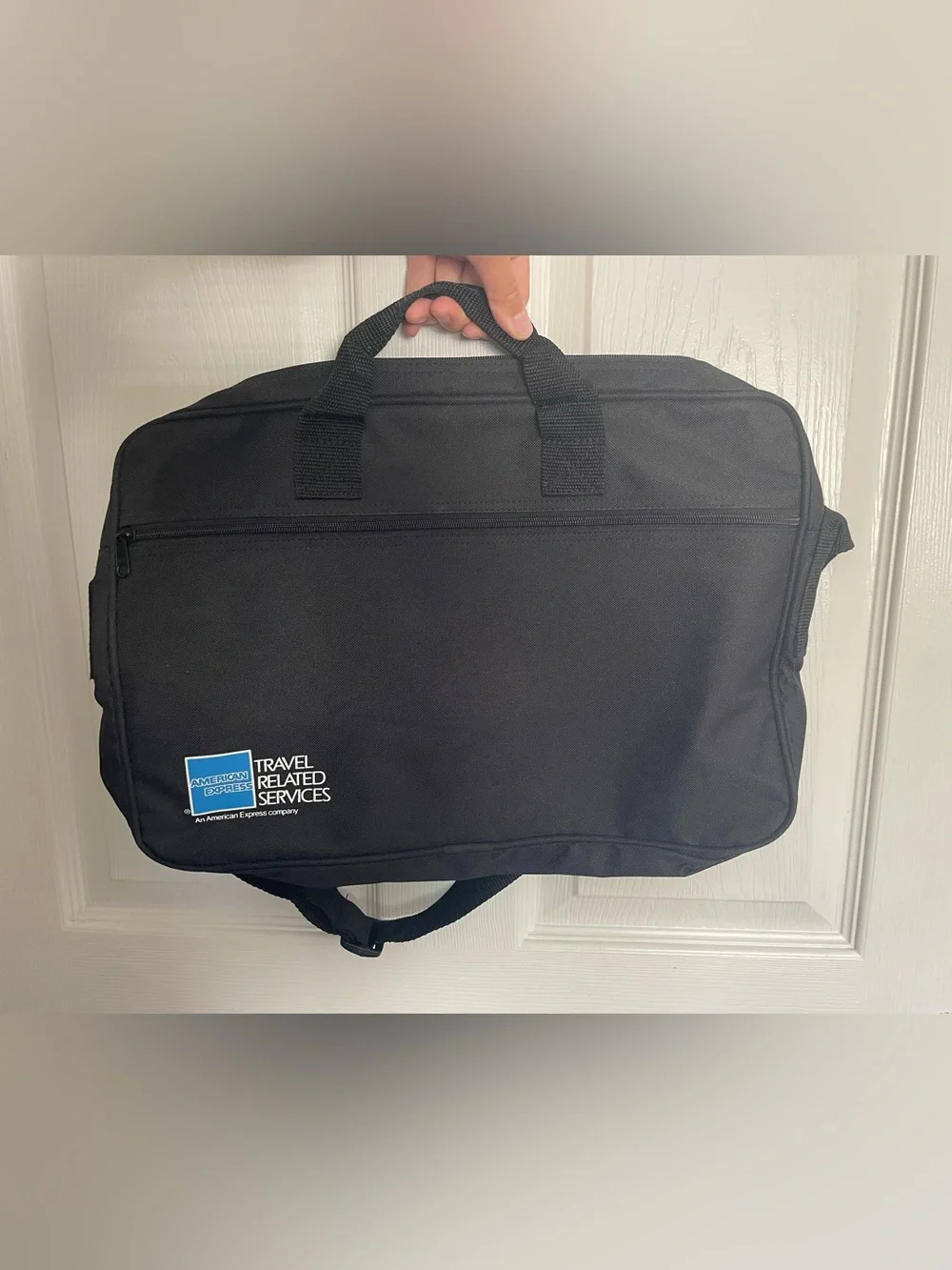 American Express Travel Related Services Black Computer Bag